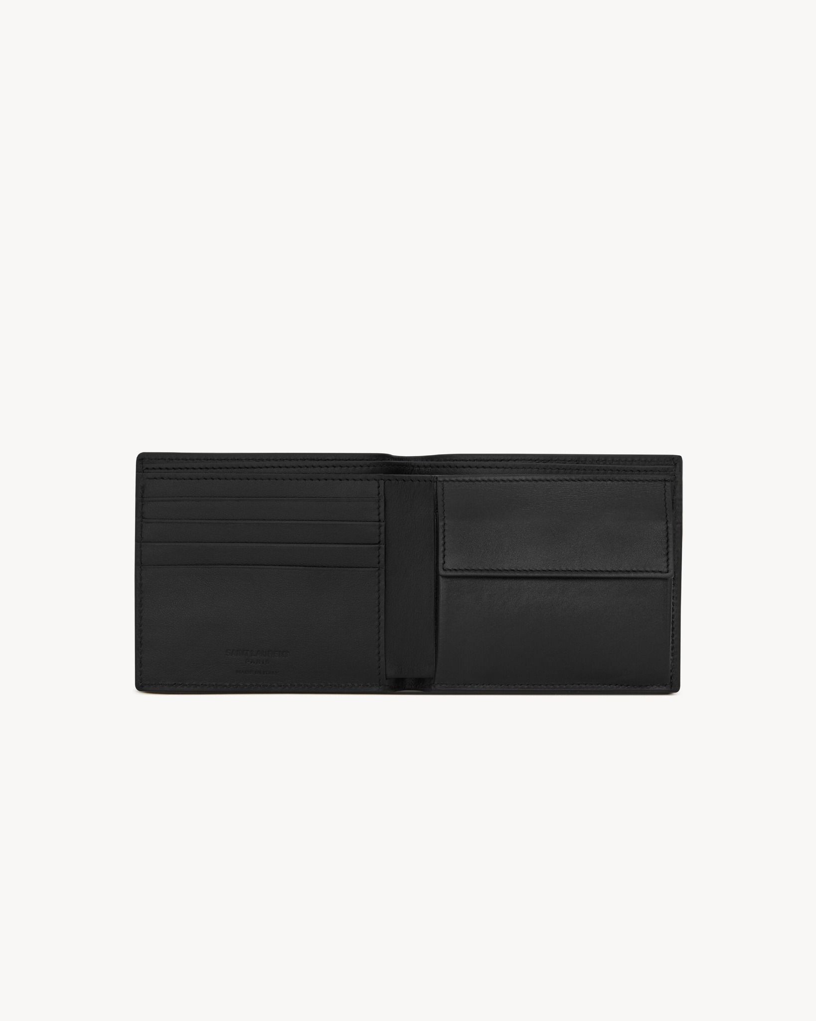  Ví Nam Saint Laurent East/West Wallet 'Black' 