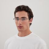  Kính Gucci Eyeglasses 'Silver' 