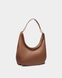  Túi Nữ Bally Code Hobo Bag 'Brown' 