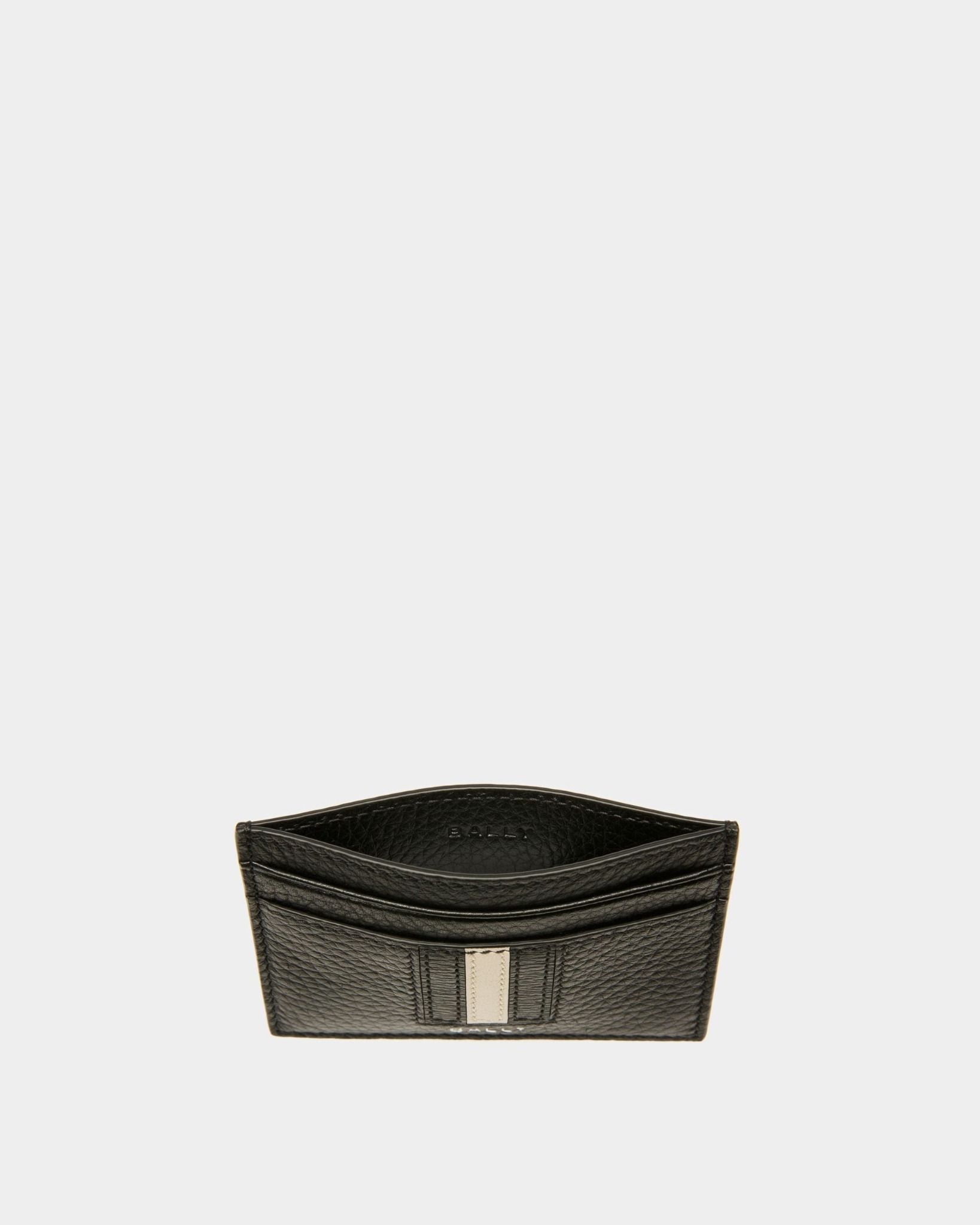  Ví Bally Ribbon Card Holder 'Black' 