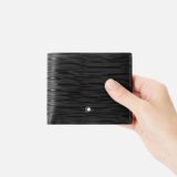  Ví Nam MontBlanc Wallet 8cc 'Black' 