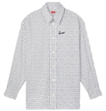  Áo Kenzo Weave Shirt 'White' 