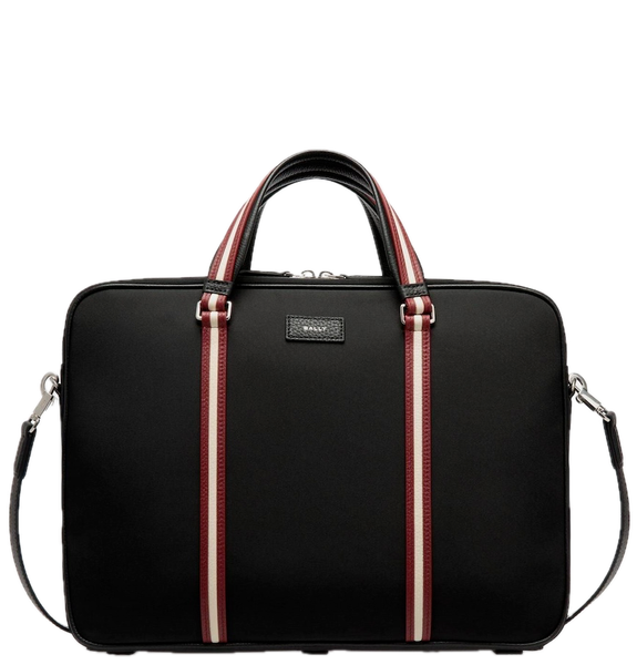 Code Briefcase Túi Nam Bally Code Briefcase 'Black' 6306626 – LUXITY