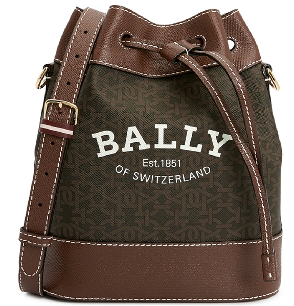  Túi Nữ Bally Bucket Bag 'Brown' 
