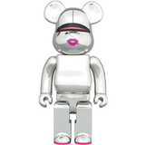  Mô Hình Bearbrick Sorayama 2G Silver Ver 2G 