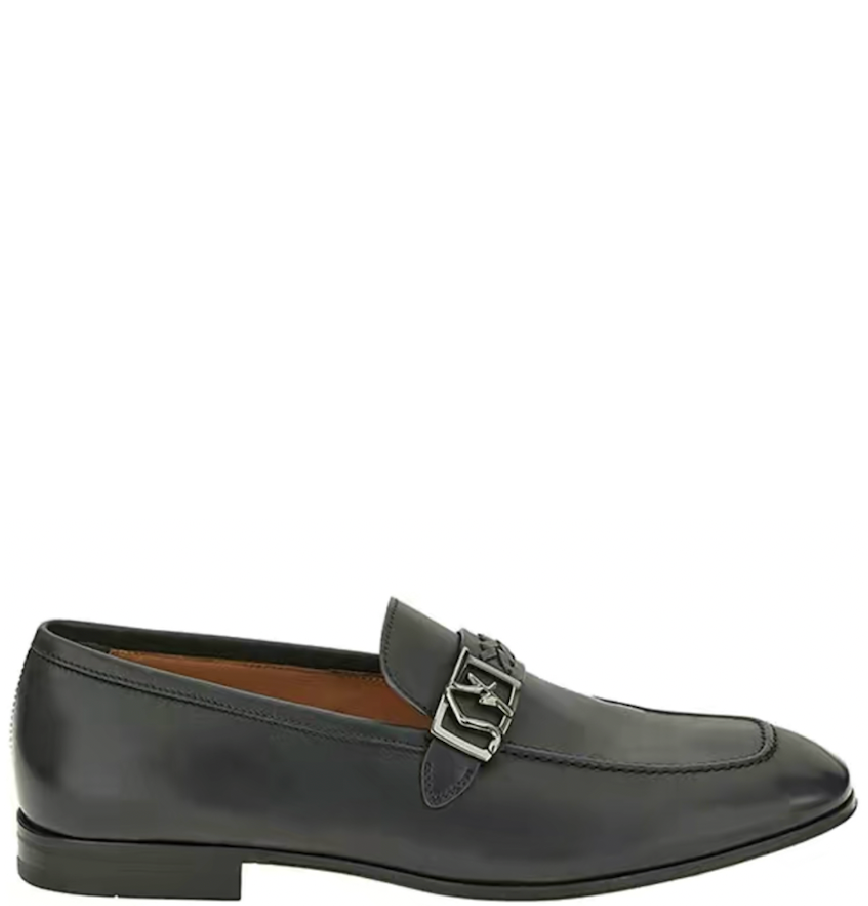  Giày Salvatore Ferragamo Nam Loafer With SF Ornament Stromboli 'Sand' 