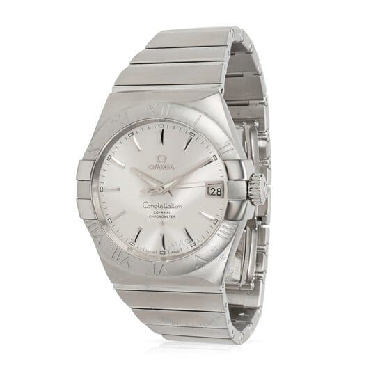  Đồng Hồ OMEGA Constellation Automatic Silver Dial 