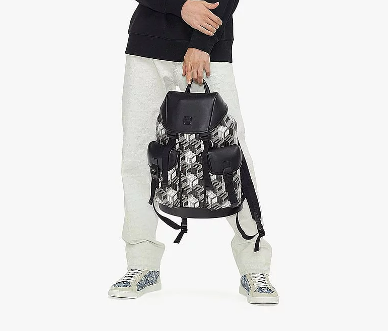  Balo Nam MCM Brandenburg 'Monogram Canvas' 