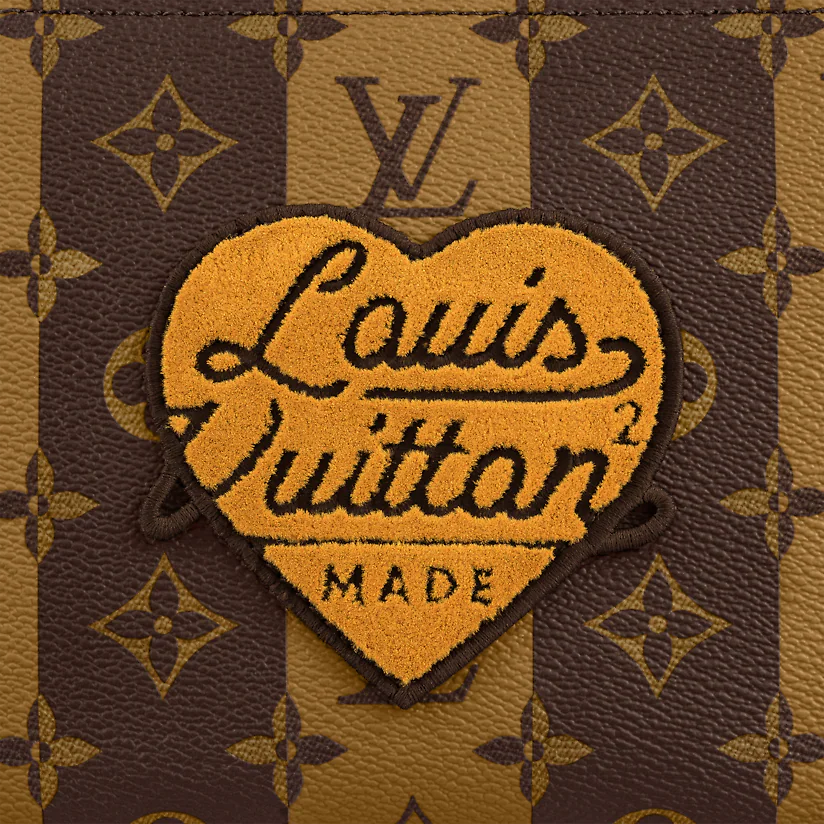  Túi Nam Louis Vuitton Trio Messenger Monogram Stripes 'Brown Canvas' 