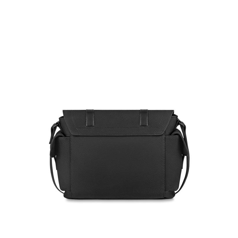  Túi Nam Louis Vuitton Christopher Messenger Taurillon Leather 'Black' 