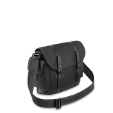  Túi Nam Louis Vuitton Christopher Messenger Taurillon Leather 'Black' 