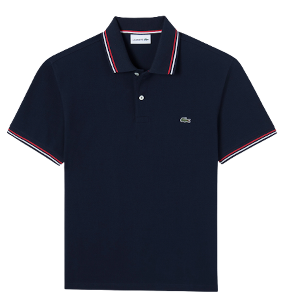  Áo Lacoste BBR Pin Color Short Sleeve Polo 'Navy' 