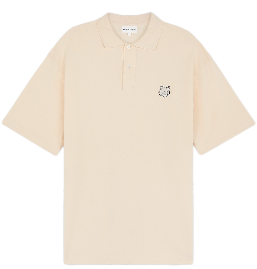  Áo Maison Kitsune Bold Fox Head Patch 'Beige' 
