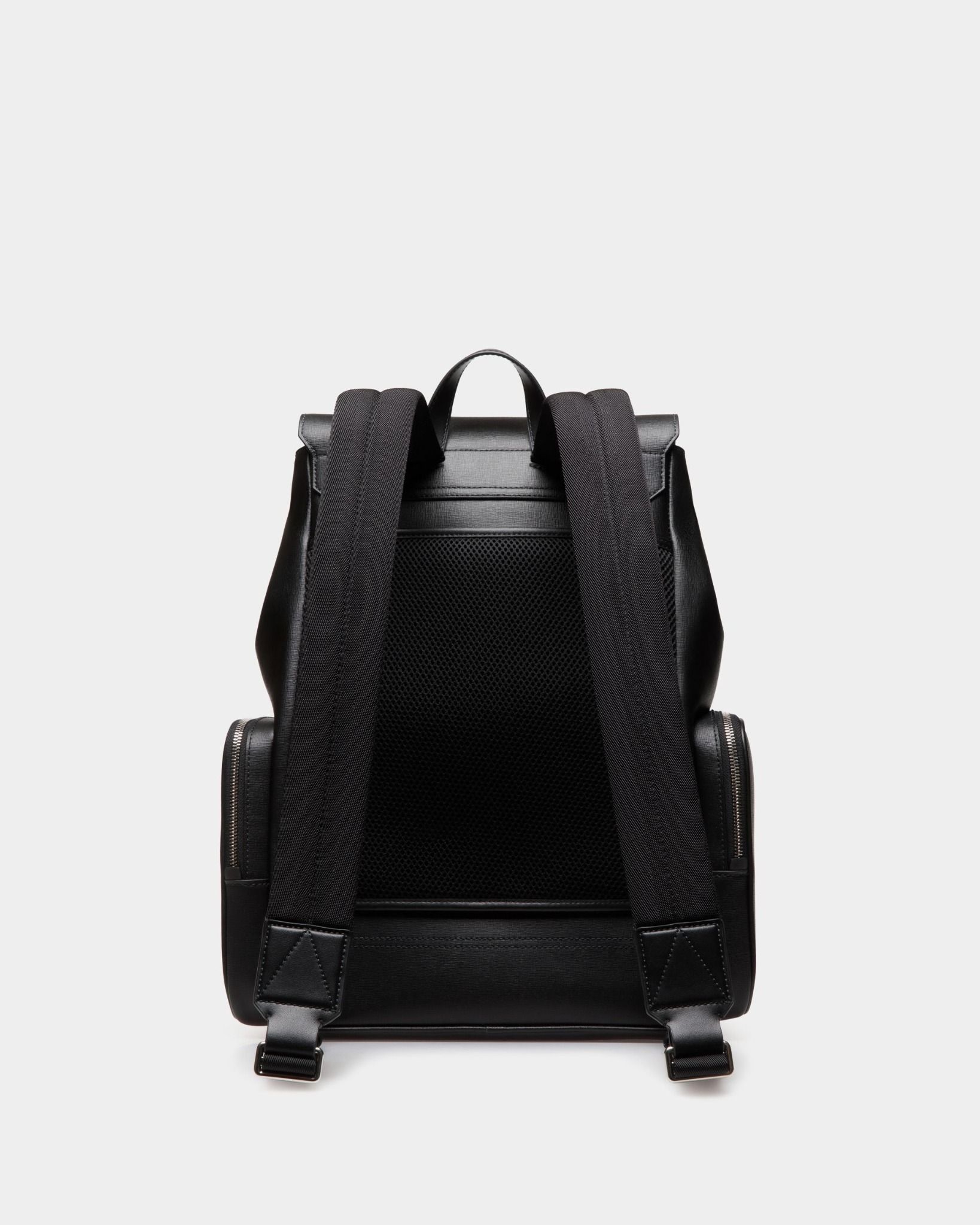  Balo Bally Mythos Backpack In Recycled Leather 'Black' 
