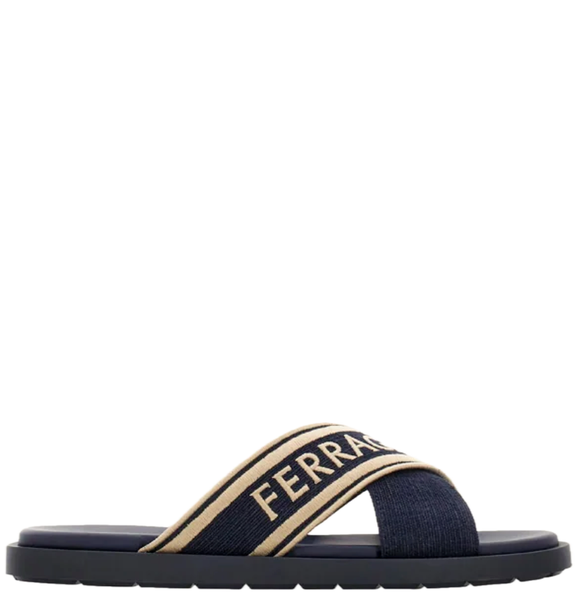  Dép Nam Salvatore Ferragamo Sandal 'Midnight Blue' 