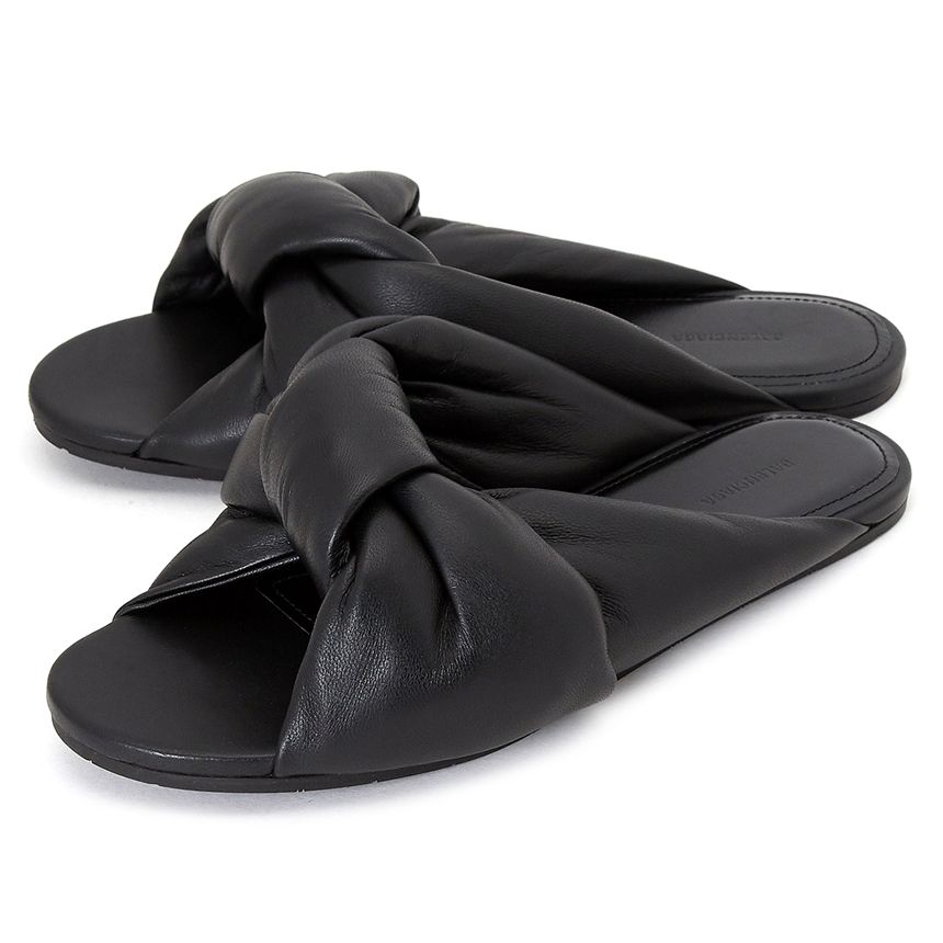 Womens Tourist Sandal in Black  Balenciaga GB