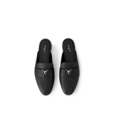  Dép Nữ Louis Vuitton LV Capri Open Back Loafers 'Black' 