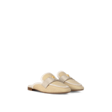  Dép Nữ Louis Vuitton LV Capri Open Back Loafers 'Cream' 
