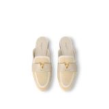  Dép Nữ Louis Vuitton LV Capri Open Back Loafers 'Cream' 