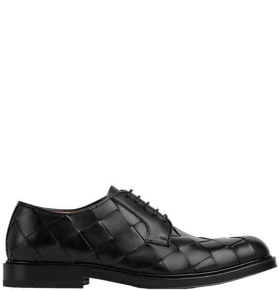  Giày Nam Bottega Veneta Tie Lace-Up Shoe 'Black' 