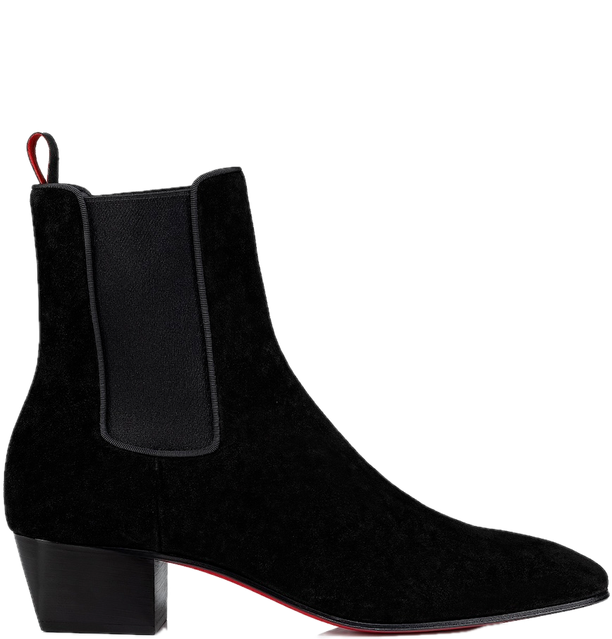  Giày Nam Christian Louboutin Rosalio Chelsea 'Black' 
