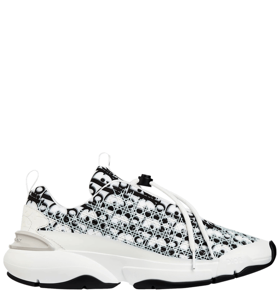  Giày Nam Dior B24 Sneaker 'Oblique White Cannage' 
