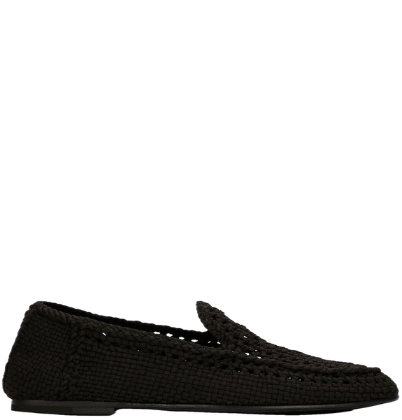  Giày Nam Dolce & Gabbana Crochet Slippers 'Black' 