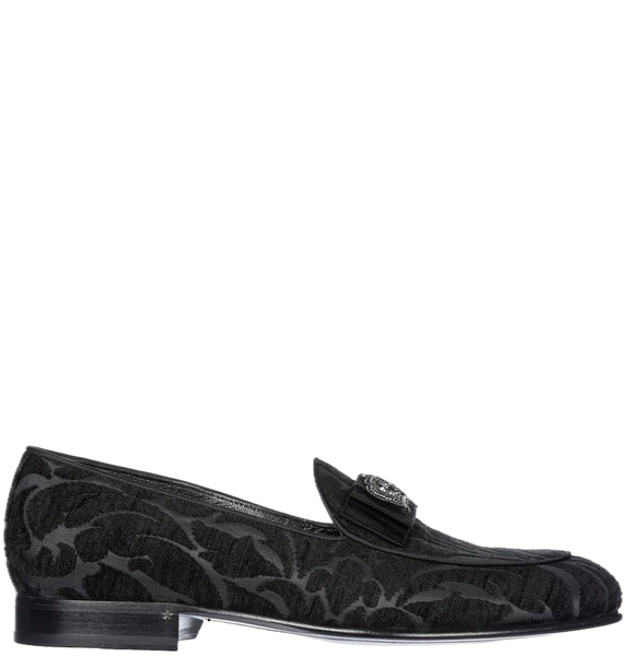  Giày Nam Dolce & Gabbana Jacquard Loafers 'Black' 