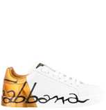  Giày Nam Dolce & Gabbana Portofino 'White Orange' 