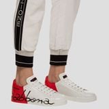  Giày Nam Dolce & Gabbana Portofino 'White Red' 