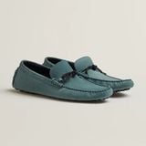  Giày Nam Hermes Alessandro Loafer 'Bleu Pinède' 