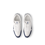  Giày Nam Louis Vuitton Run Away Trainers 'White Marine' 
