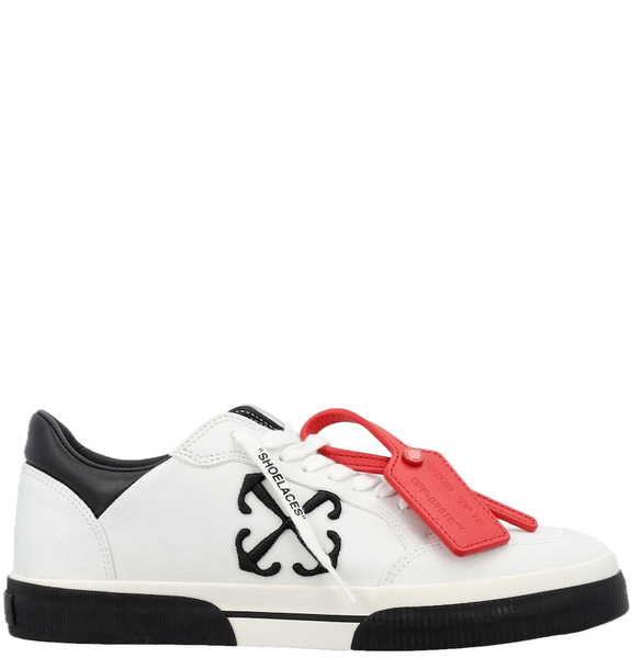  Giày Nam Off-White Low Vulcanized 'White' 