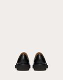 Giày Nam Valentino Vlogo Locker Loafer 'Black' 