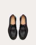  Giày Nam Valentino Vlogo Locker Loafer 'Black' 