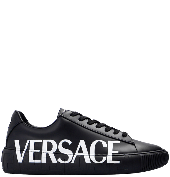  Giày Nam Versace Greca Logo Trainers 'Black' 