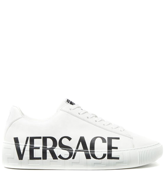  Giày Nam Versace Greca Logo Trainers 'White' 