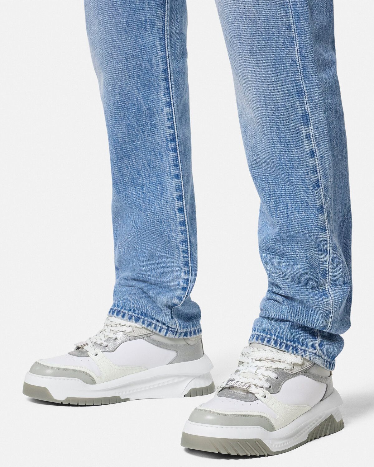 Giày Nam Versace Odissea Trainers 'Grey' 1015437-1A10925