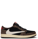  Giày Nike Air Jordan 1 Retro Low Travis Scott 'Brown' 