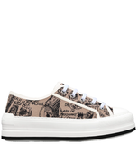  Giày Nữ Dior Walk'n'Dior Platform Sneaker 'Beige' 