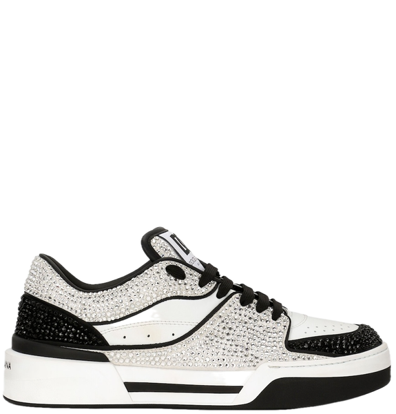  Giày Nữ Dolce & Gabbana New Roma Sneakers 'Black' 