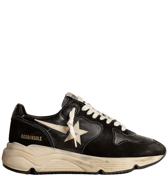  Giày Nữ Golden Goose Running Sole 'Black' 