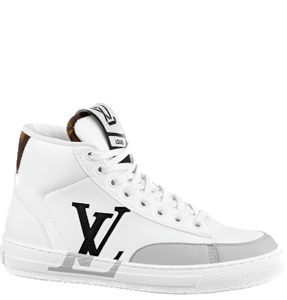  Giày Nữ Louis Vuitton Charlie Trainer Boots 'White Black Brown' 