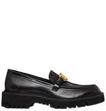  Giày Nữ Valentino Vlogo Signature Loafer 'Black' 