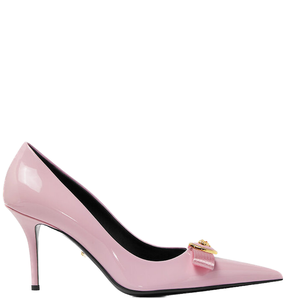  Giày Nữ Versace Gianni Ribbon Pumps 'Pink' 
