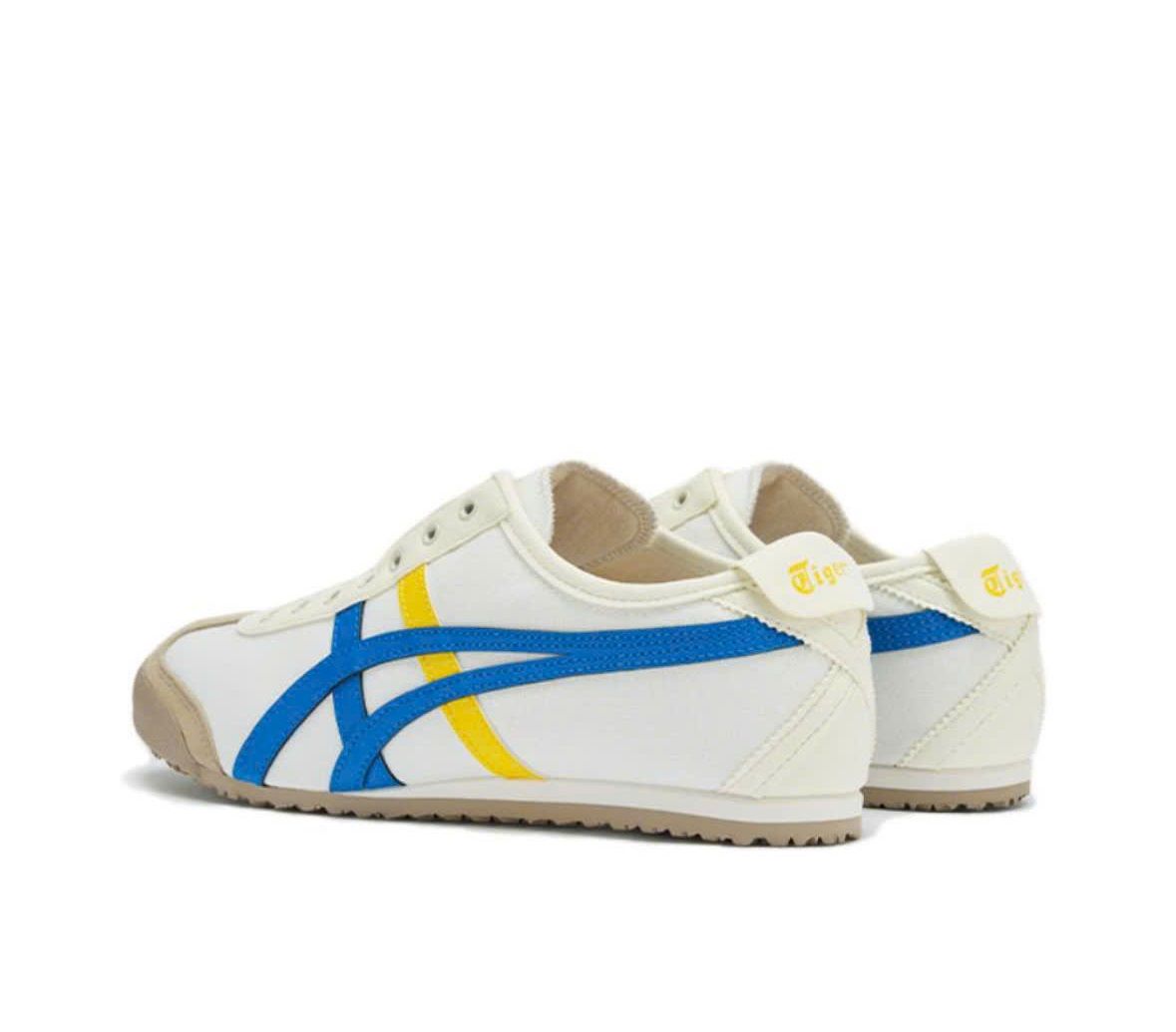 Giày Onitsuka Tiger Mexico 66 'White Blue Yellow' 