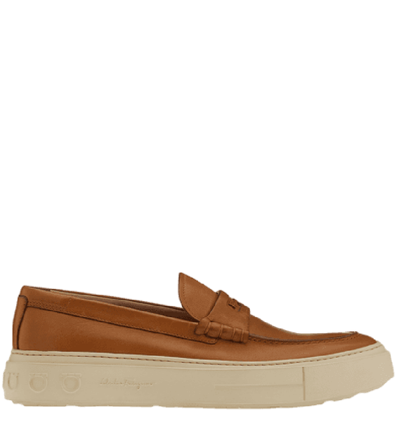  Giày Salvatore Ferragamo Nam Sporty Loafer 'Vicuna' 