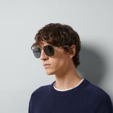  Kính Gucci Navigator Frame Sunglasses 'Gold' 
