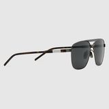  Kính Gucci Navigator Frame Sunglasses 'Grey' 
