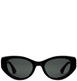  Kính Nữ Gucci Cat-eye Frame Sunglasses 'Black' 